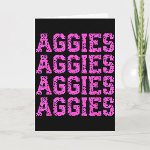 Aggies  card