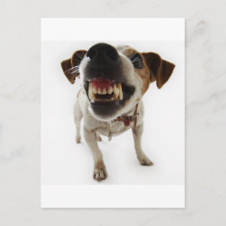 aggressive postcard