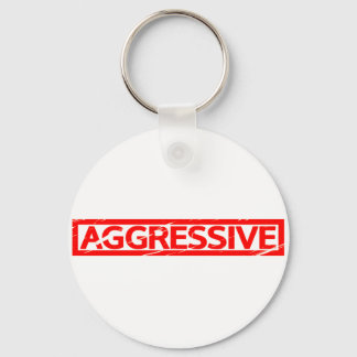 Aggressive Stamp Key Ring