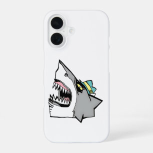 Aggressive Stylised Shark Head iPhone 16 Case
