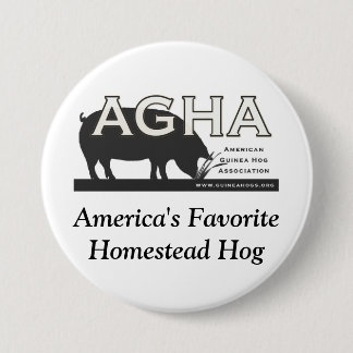 AGHA Homestead Hog Button 3"