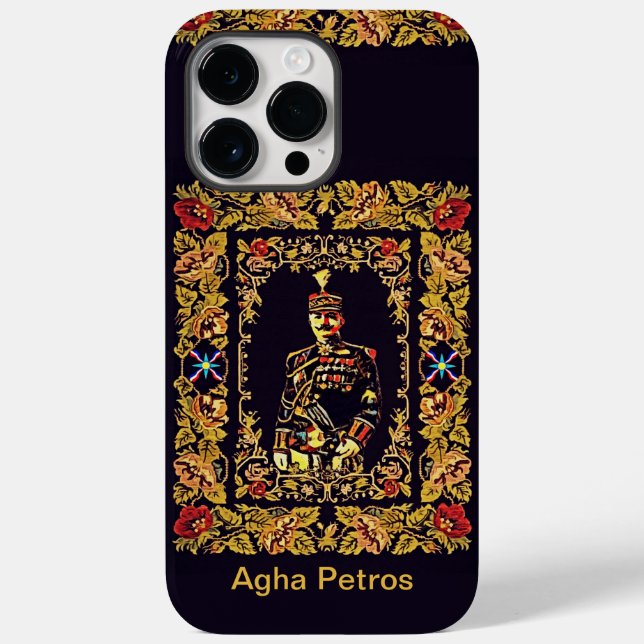 Agha Petros iPhone / iPad case (Back)