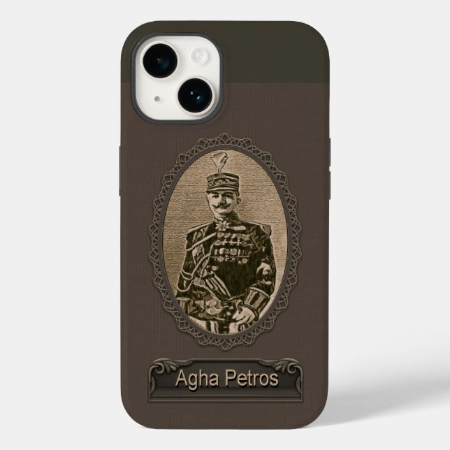 Agha Petros iPhone / iPad case (Back)