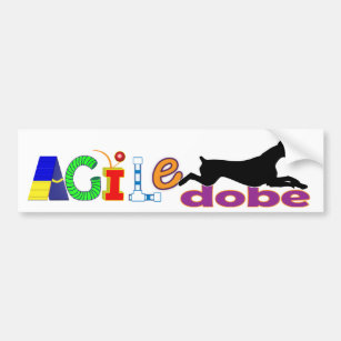 Agile Dobe Bumpersticker Bumper Sticker