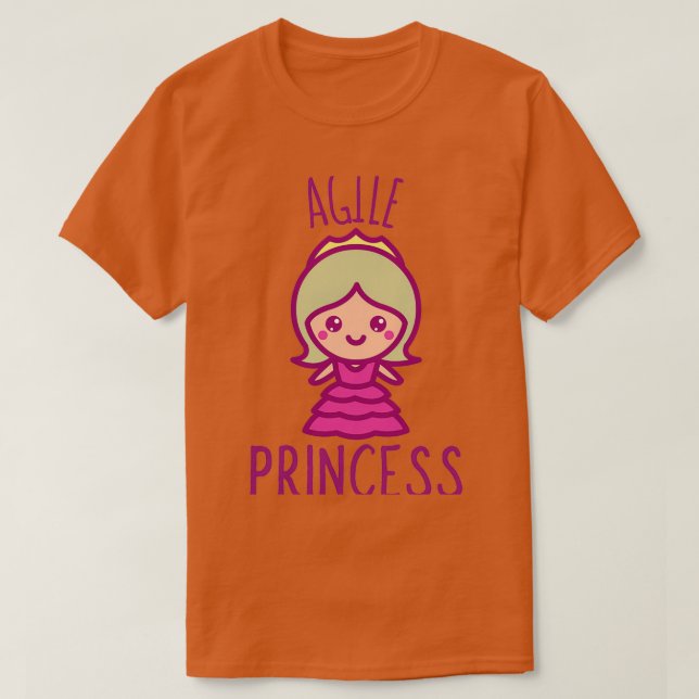 Agile Princess T-Shirt (Design Front)