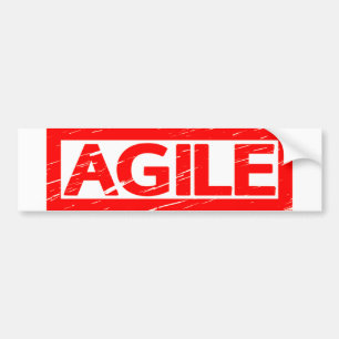 Agile Stamp Bumper Sticker