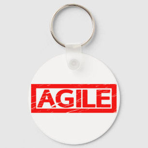 Agile Stamp Key Ring