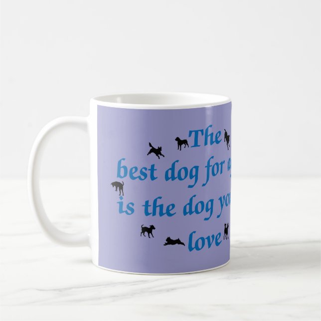 Agility - Best Dog Coffee Mug (Left)