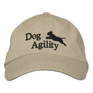 Agility Bull Terrier Embroidered Hat