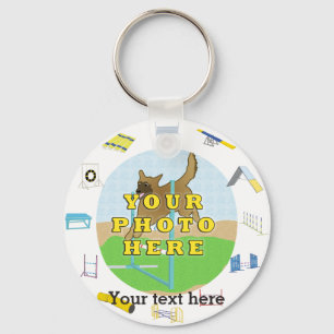 Agility Customise Photo Key Ring