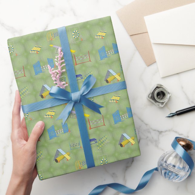 Agility equipment wrapping paper (Gifting)