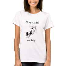 Agility papillon shirt