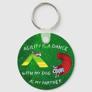Agility themed Keychain