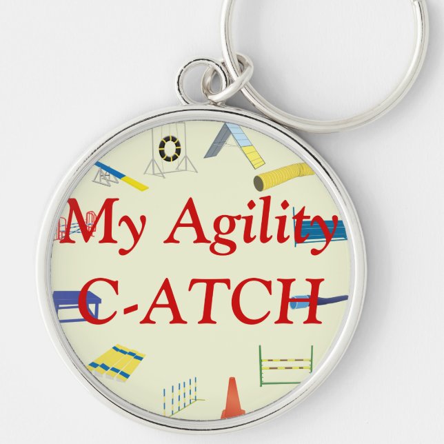 Agility Title Key Ring (Front)