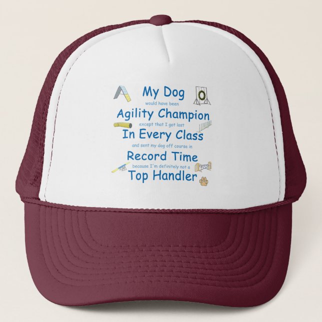 Agility Top Handler Trucker Hat (Front)