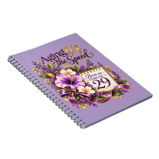Aging 1/4 the Speed Feb Notebook