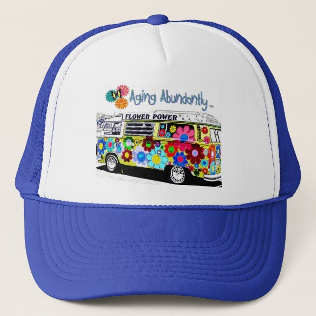 Aging Abundantly Hippie Van Hat (Front)