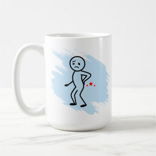 Aging Back Pain Humour Custom Condition Coffee Mug