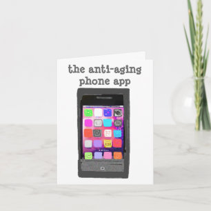 Aging Fountain of Youth Humour for Friends Card