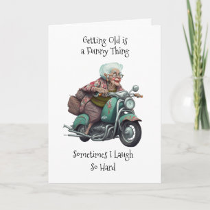 Aging Humour Between Friends Card