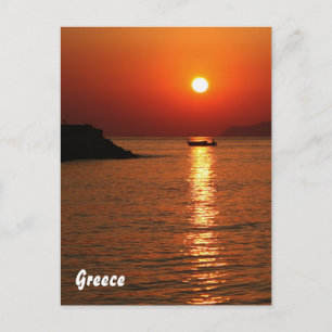 Agios Nikolaos Sunrise Postcard