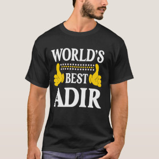 Agir Personal Name Funny First Name World's Best A T-Shirt