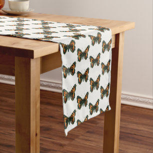 Aglais urticae - The Small Tortoiseshell Butterfly Medium Table Runner