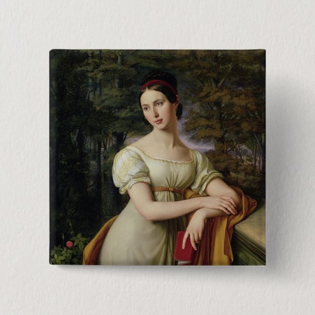Agnes Rauch , 1825 15 Cm Square Badge (Front)