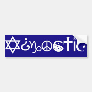 Agnostic Bumper Sticker