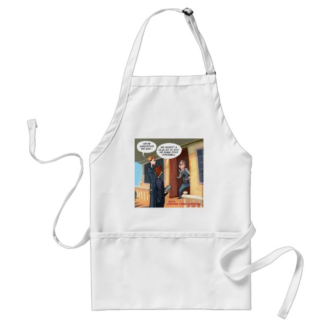 Agnostic Missionaries Funny Standard Apron (Front)