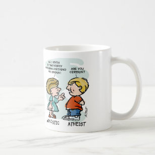 Agnostic vs Atheist - Coffee Mug