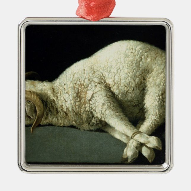 Agnus Dei, c.1635-40 Metal Tree Decoration (Front)