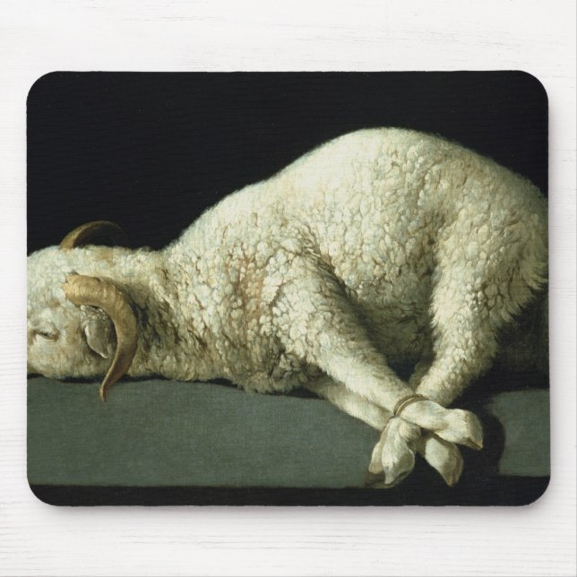 Agnus Dei, c.1635-40 Mouse Pad (Front)