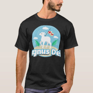 Agnus Dei Lamb God Traditional Latin Mass Catholic T-Shirt