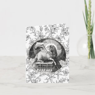 Agnus Dei Lamb Of God Card