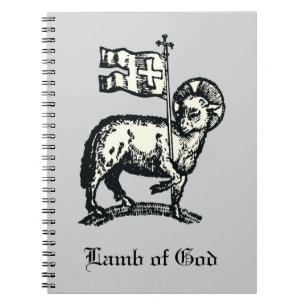 Agnus Dei The Paschal Lamb of God Fine Art Notebook