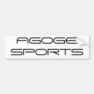 AGOGE SPORTS BUMPER STICKER