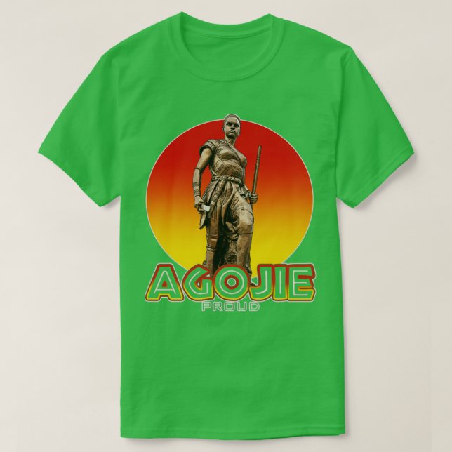 Agojie from Dahomey as featured in the Woman King T-Shirt (Design Front)