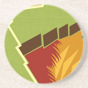 AGONDA Art Deco: RETRO AUTUMN Coaster