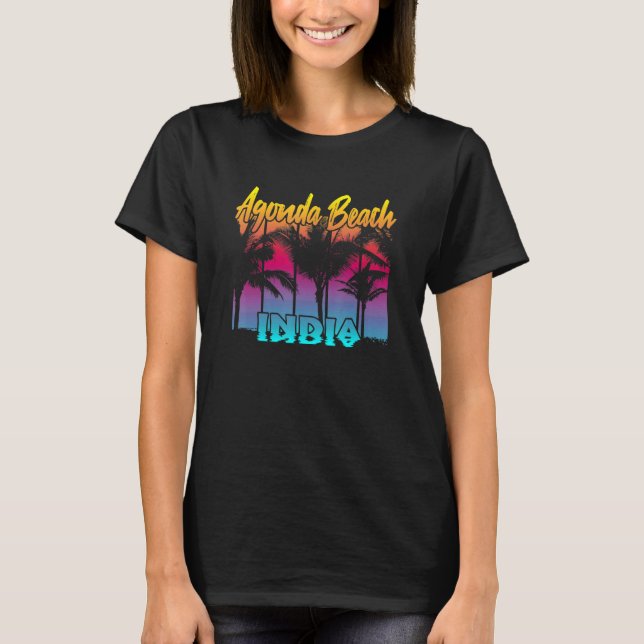 Agonda Beach India T-Shirt (Front)
