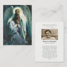 Agony in the Garden Funeral Prayer Card