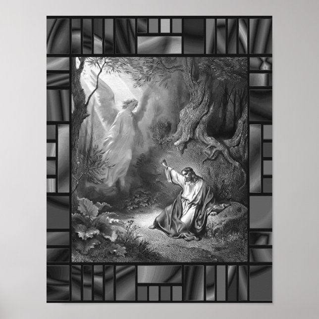Agony In The Garden Reproduction Religious Poster (Front)