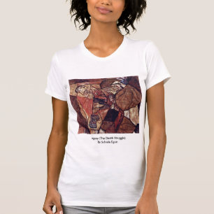 Agony (The Death Struggle) By Schiele Egon T-Shirt