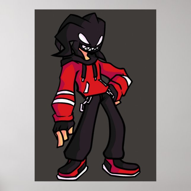 Agoti FNF Friday Night Funkin Poster (Front)