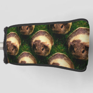 Agouti Guinea Pig in the Grass Golf Head Cover