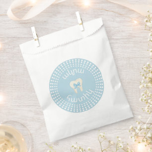 Agra Hadig Armenian First Tooth Blue Favour Bag