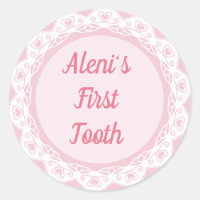 Agra Hadig - First tooth with Name