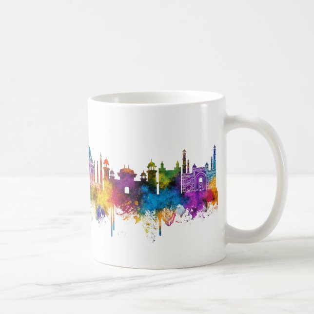 Agra India Skyline Coffee Mug (Right)