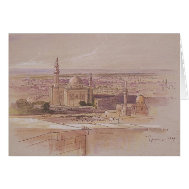 Agra Mosque, Cairo, 1849 (Front Horizontal)