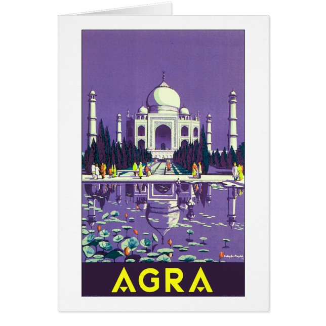 Agra ~ Taj Mahal (Front)